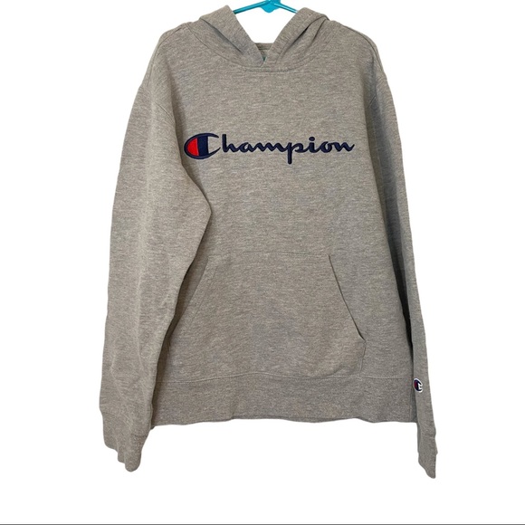 Champion Other - Boys Champion Grey Hoodie- Size Medium